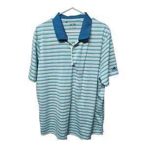 1041 - ADIDAS Golf Polo Shirt Short Sleeve Mens XL